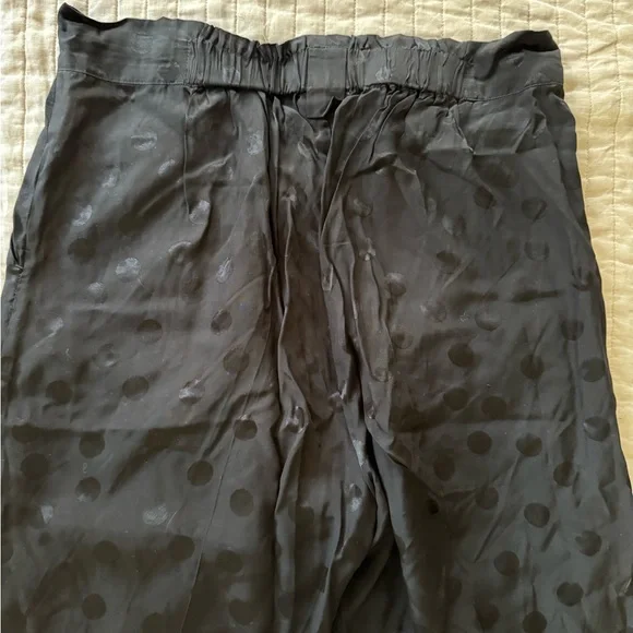 Gorman Set- Polka Dot Women's Silk in black - Picture 6 of 6